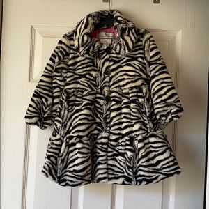 American Widgeon Girls Faux Fur Coat 4T